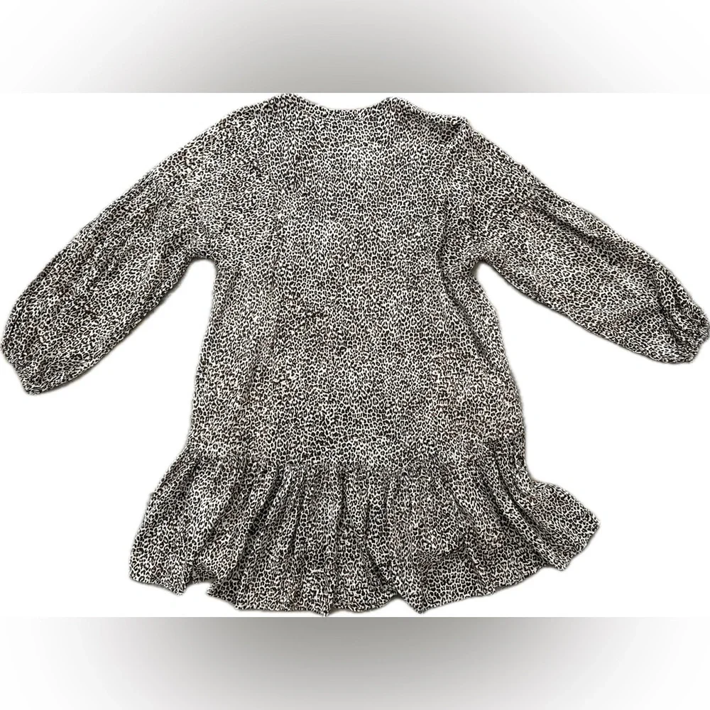 Vici Leopard Long Sleeve Shift Dress - Picture 6 of 9